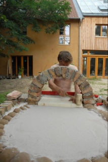 Ausgleichsschicht aus Quarzsand