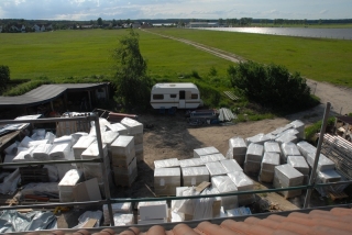 das Materiallager