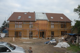Fertige Fassade