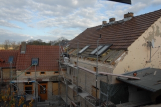Dachsparren werden verlängert