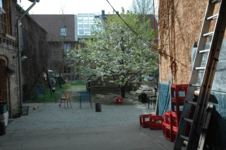 Einblick in den Hof